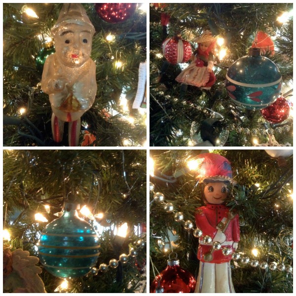 Vintage ornaments Collage